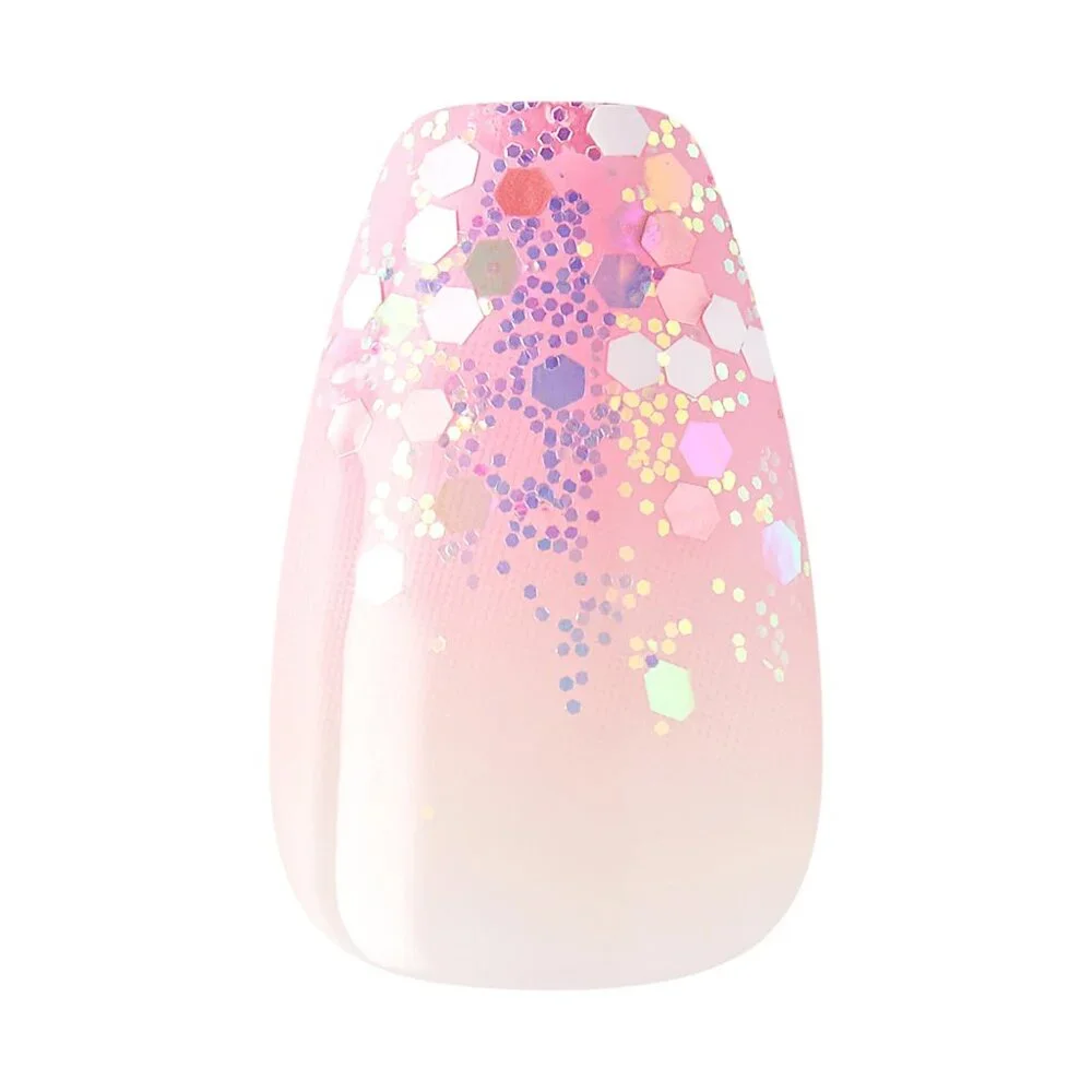 KISS Gel Fantasy Dreamdust Nails Short length - Courage